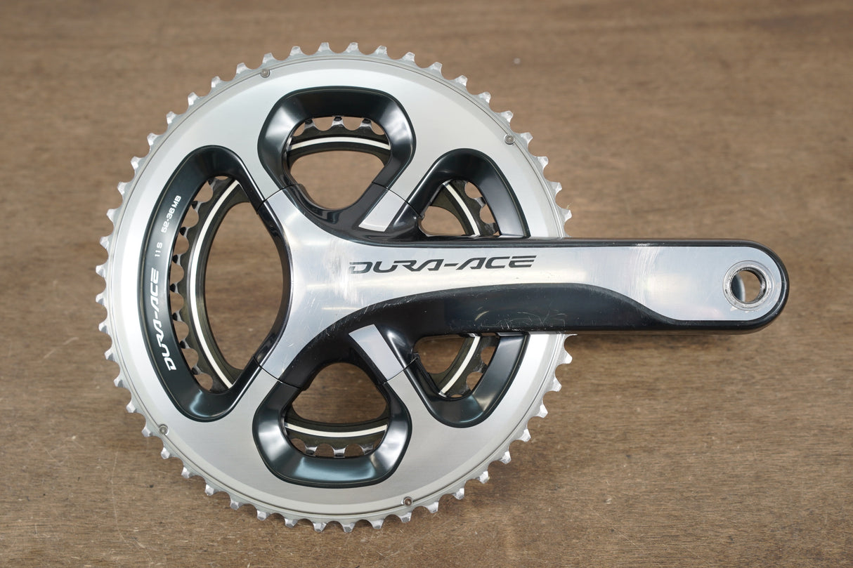 172.5mm 52/36T Shimano Dura-Ace FC-9000 11 Speed Crankset