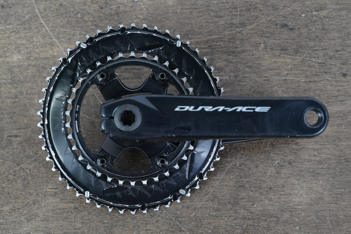 167.5mm 50/34T Shimano Dura-Ace FC-R9100 11 Speed Crankset 9100 637g