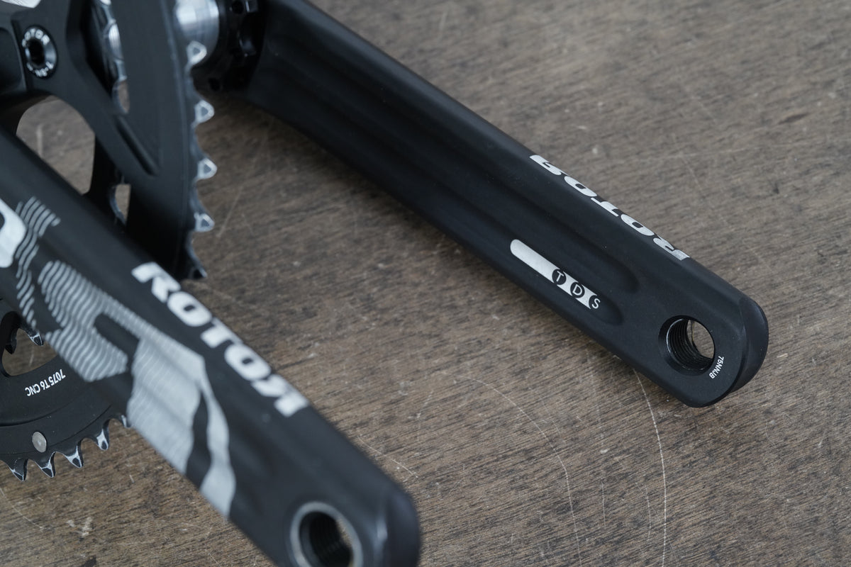 175mm 52/36T BB30 Rotor 3D Road Crankset 3D 730g