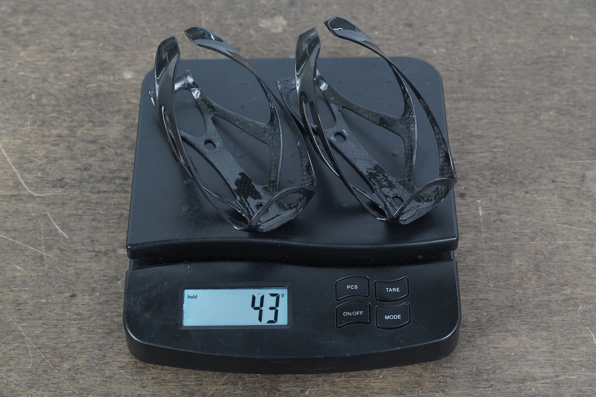 (2) Specialized S-WORKS Rib Cage III Carbon Water Bottle Cages 43g