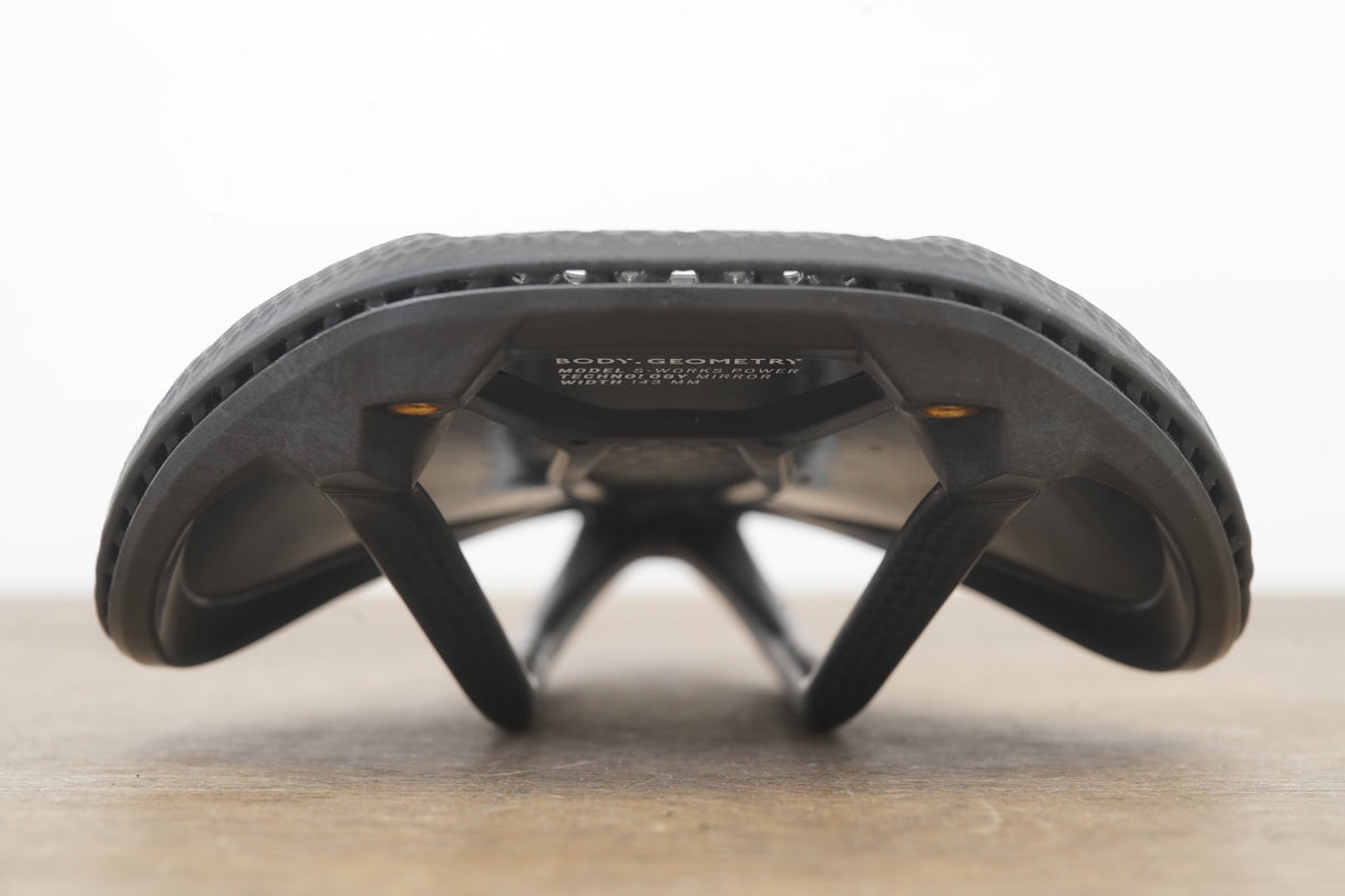 143mm Specialized S-WORKS Power Mirror Carbon Road Saddle 206g