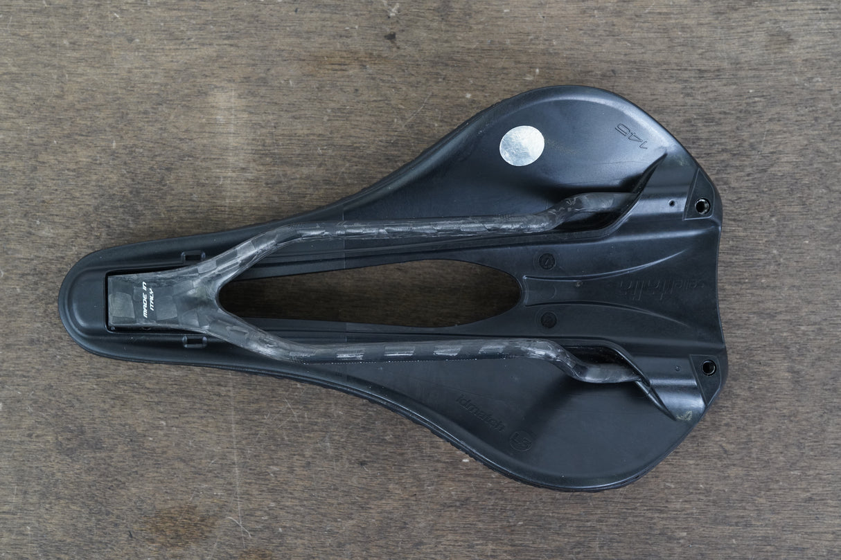 145mm Selle Italia Novus Boost Evo 3D Kit Carbonio Superflow Road Bike Saddle 213g
