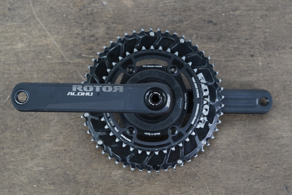 172.5mm 53/39T BB30 Rotor Aldhu INSpider Power Meter Road Crankset + Charger