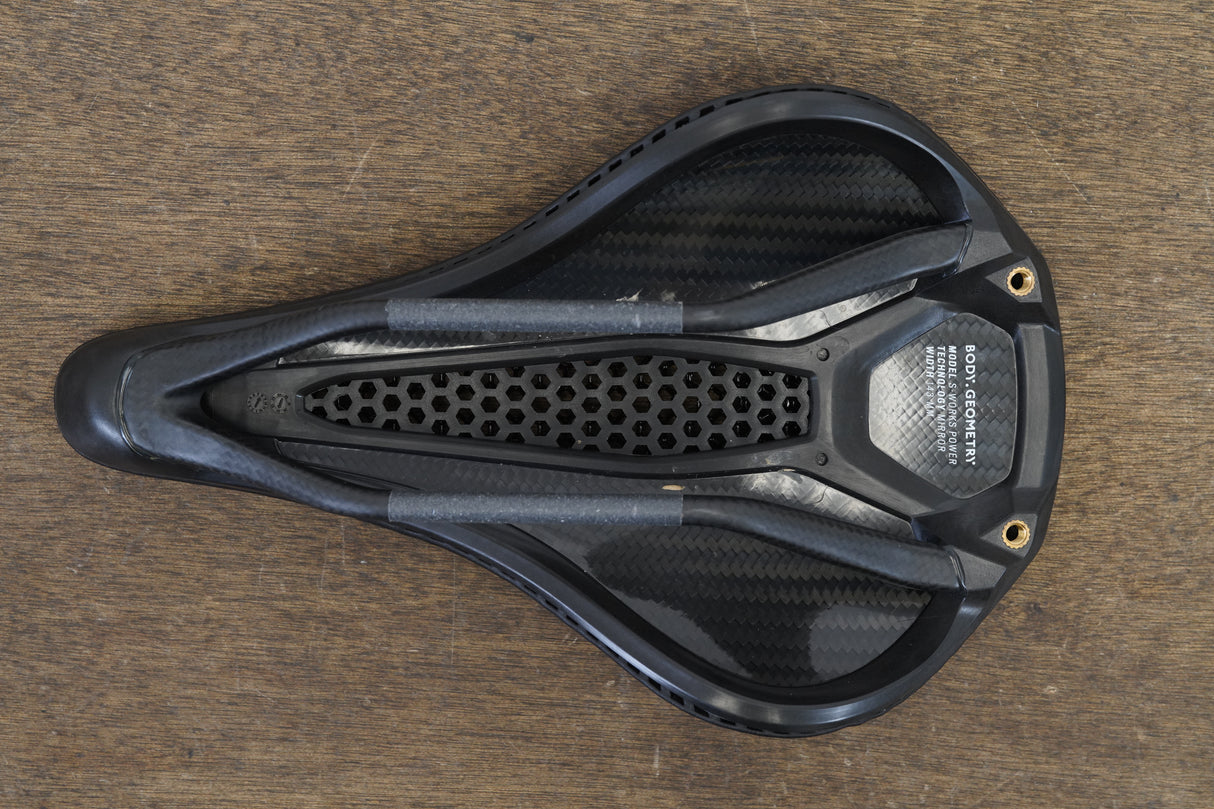143mm Specialized S-WORKS Power Mirror Carbon Road Saddle 206g