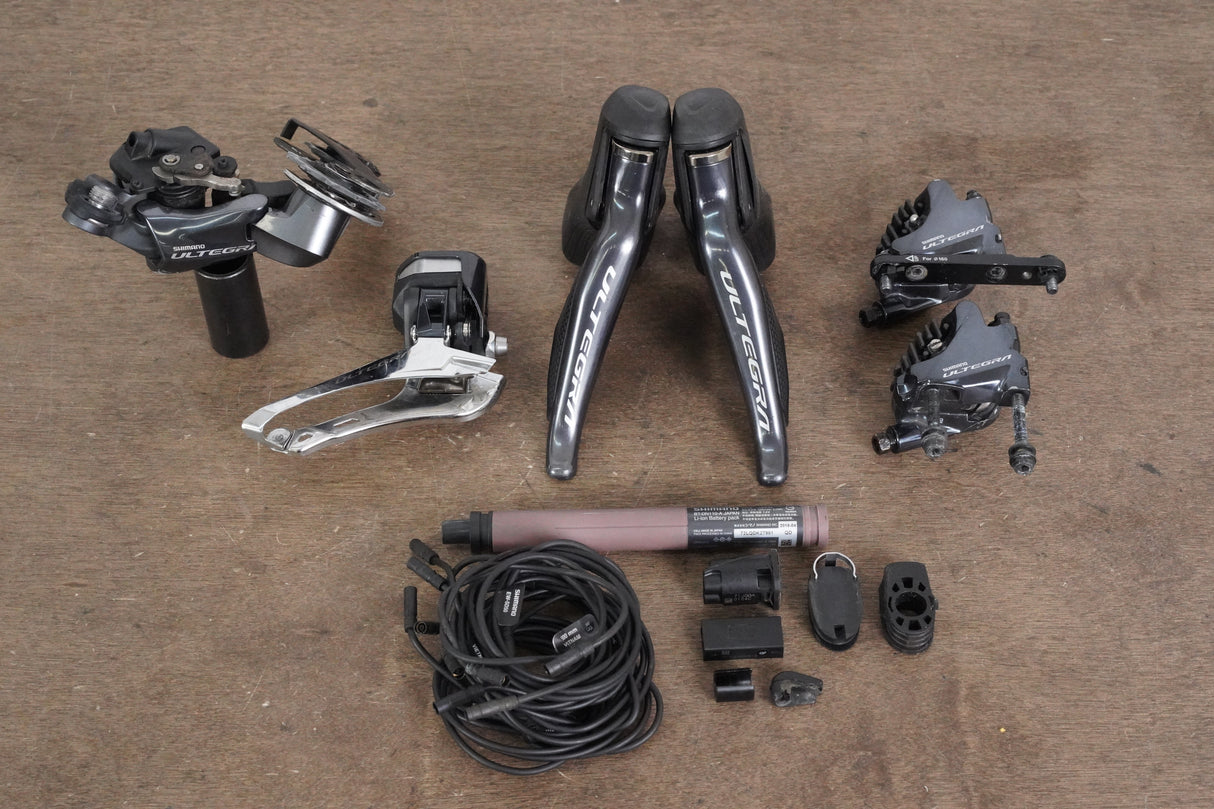 Shimano Ultegra R8070 Di2 GS 11 Speed Electronic Hydraulic Disc Brake Groupset 8070