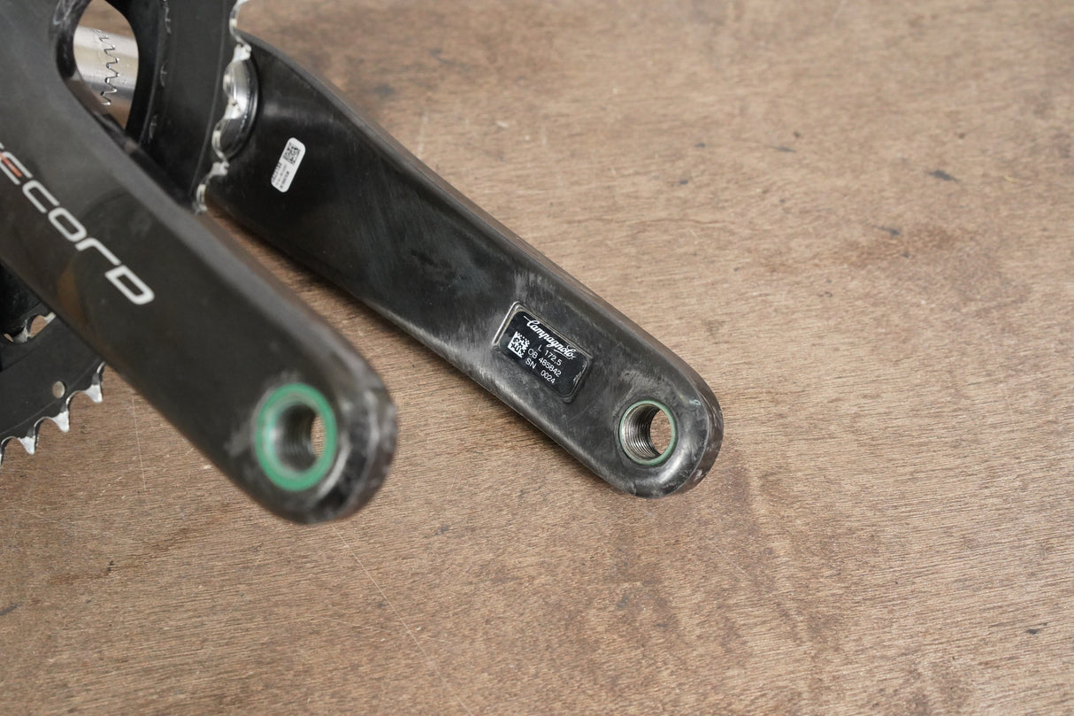 172.5mm 53/39T Campagnolo Record 12 Speed Carbon Road Crankset