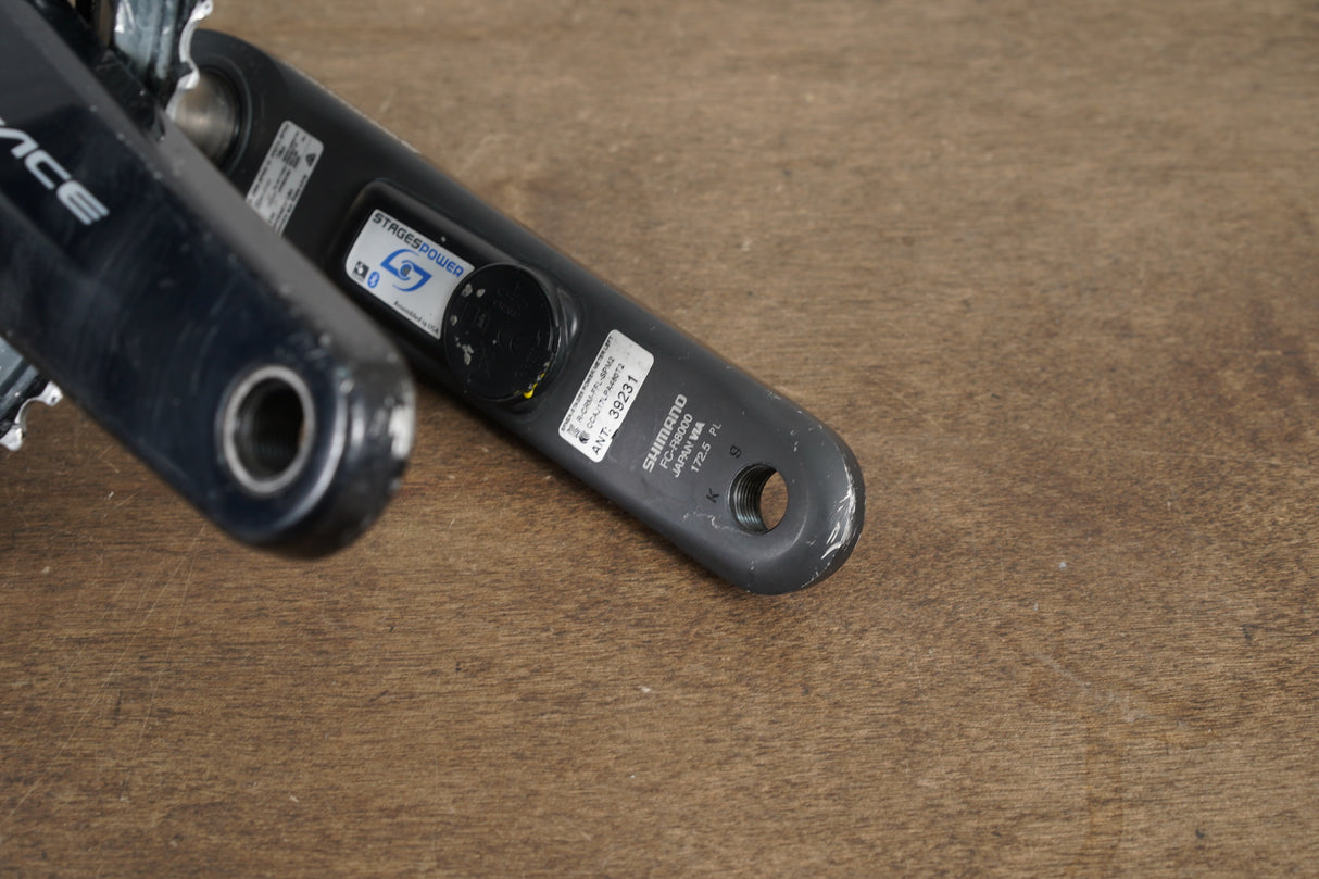 172.5mm 52/36T Dura-Ace FC-R9100/R8000 Stages Power Meter Crankset 9100