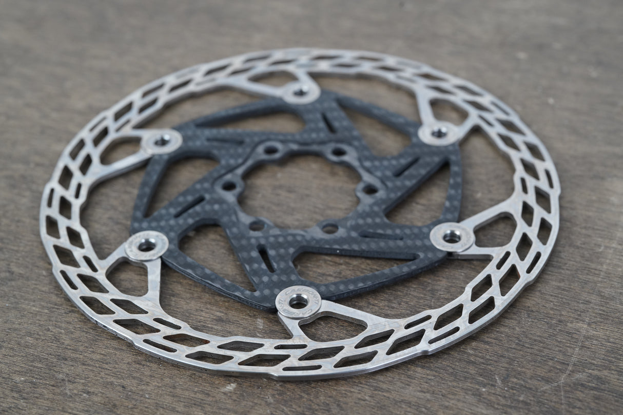 (2) 160mm Carbon-Ti X-Rotor 6 Bolt Disc Brake Road Gravel Rotors