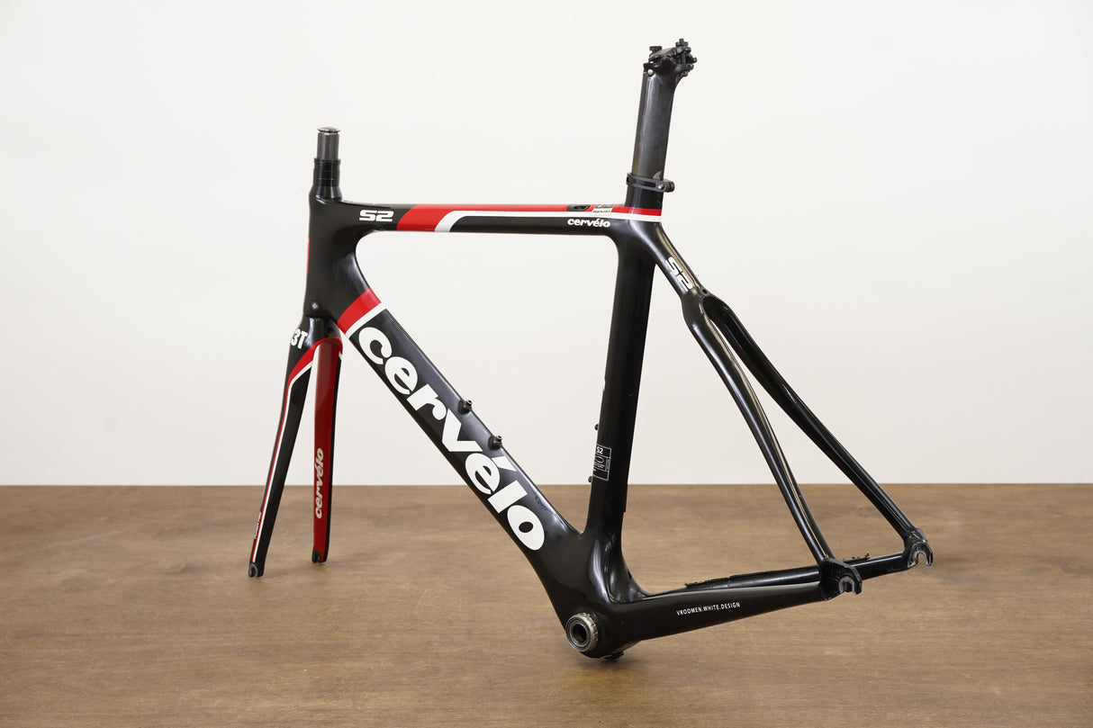 56cm Cervelo S2 Carbon Aero Rim Brake Road Frameset