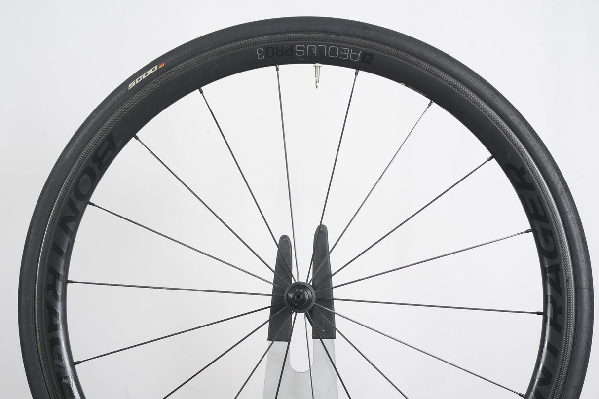 Bontrager Aeolus Pro 3 TLR Carbon Tubeless Clincher Rim Brake Wheelset 11 Speed