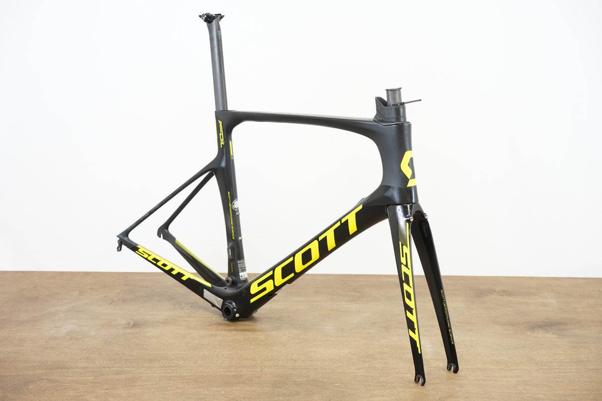 L (56cm) Scott Foil 10 Di2 Carbon Aero Rim Brake Road Frameset