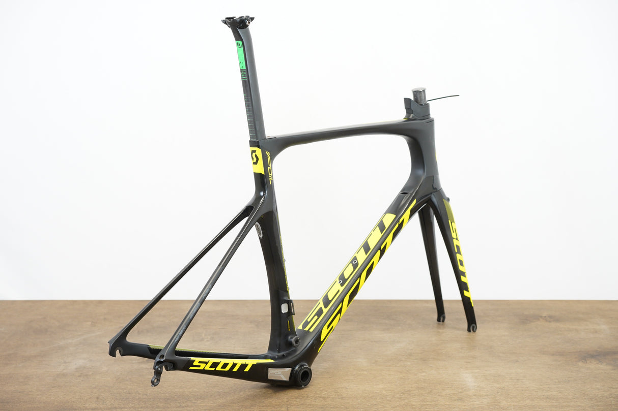 L (56cm) Scott Foil 10 Di2 Carbon Aero Rim Brake Road Frameset