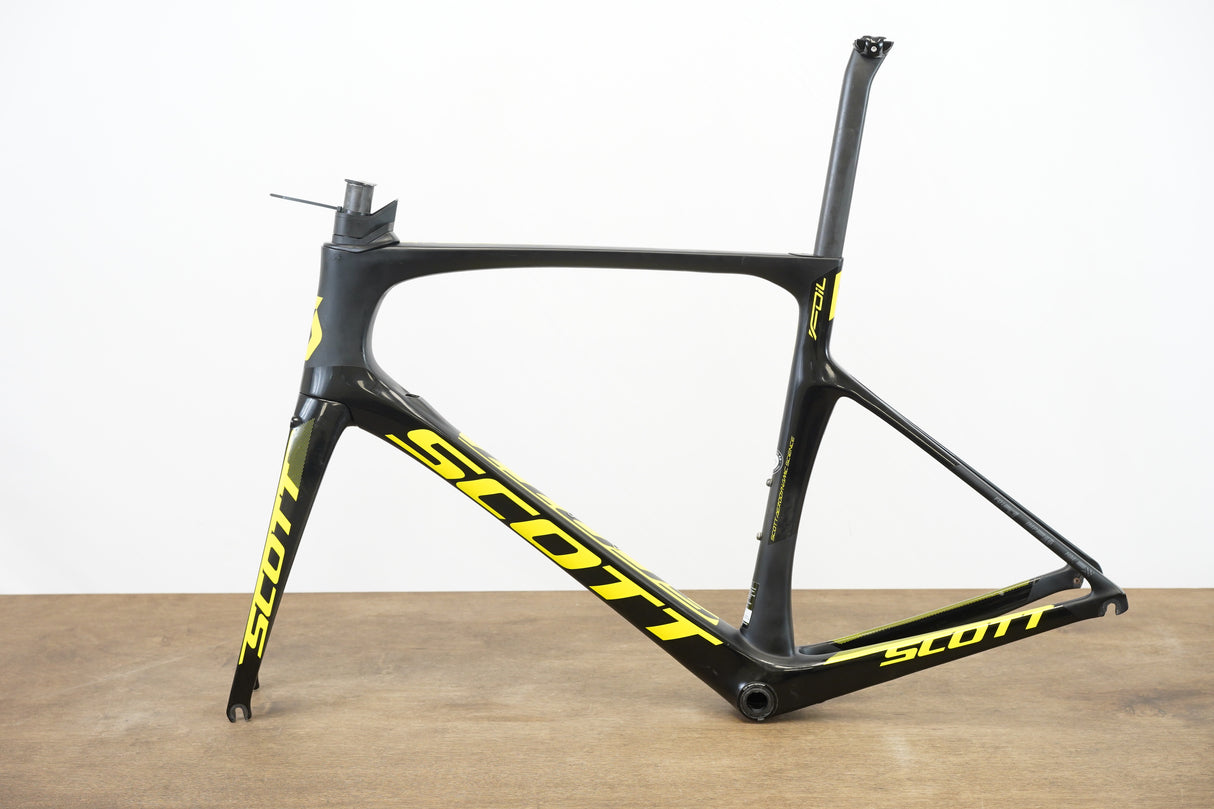 L (56cm) Scott Foil 10 Di2 Carbon Aero Rim Brake Road Frameset