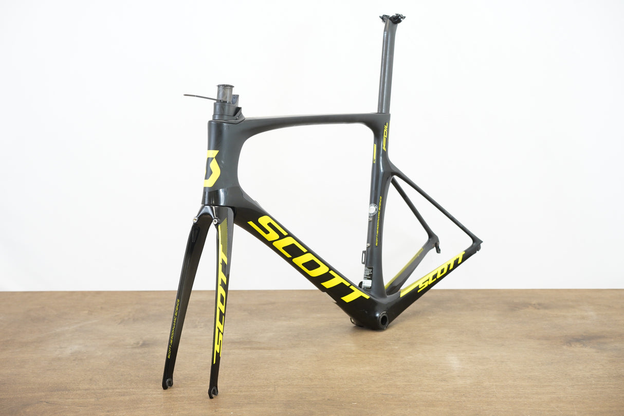 L (56cm) Scott Foil 10 Di2 Carbon Aero Rim Brake Road Frameset