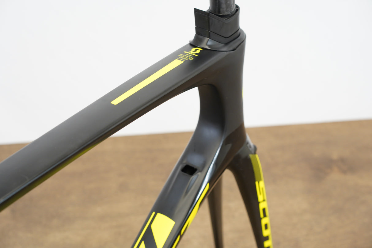 L (56cm) Scott Foil 10 Di2 Carbon Aero Rim Brake Road Frameset