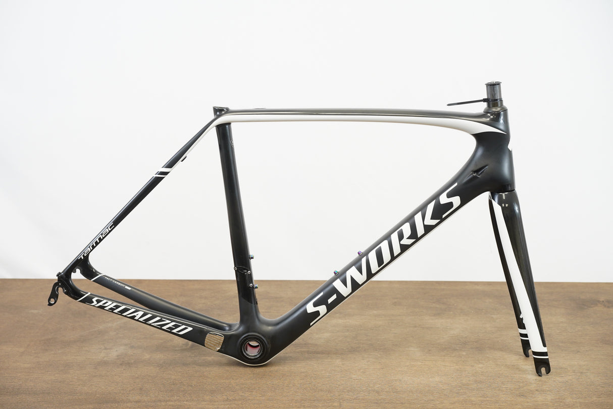 56cm Specialized S-WORKS Tarmac SL5 Carbon Rim Brake Frameset *Repaired*