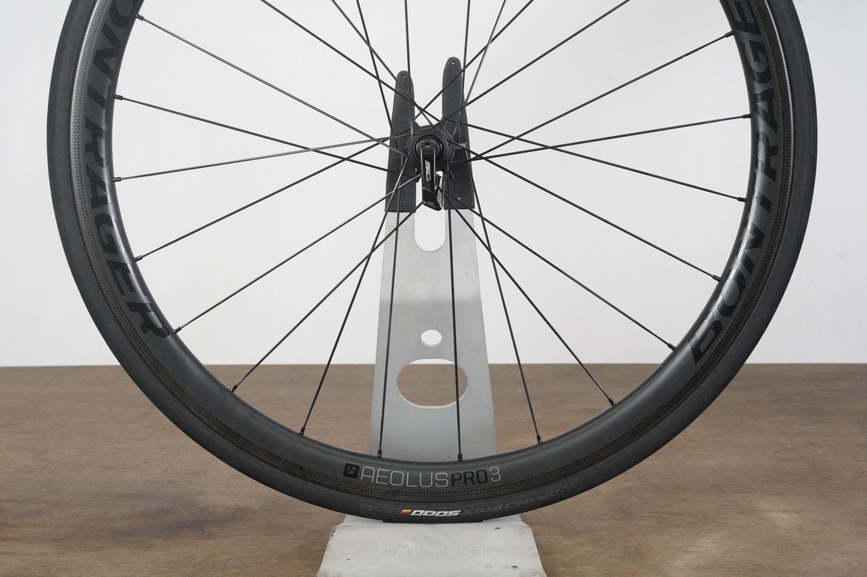 Bontrager Aeolus Pro 3 TLR Carbon Tubeless Clincher Rim Brake Wheelset 11 Speed