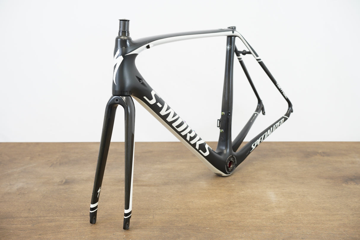 56cm Specialized S-WORKS Tarmac SL5 Carbon Rim Brake Frameset *Repaired*