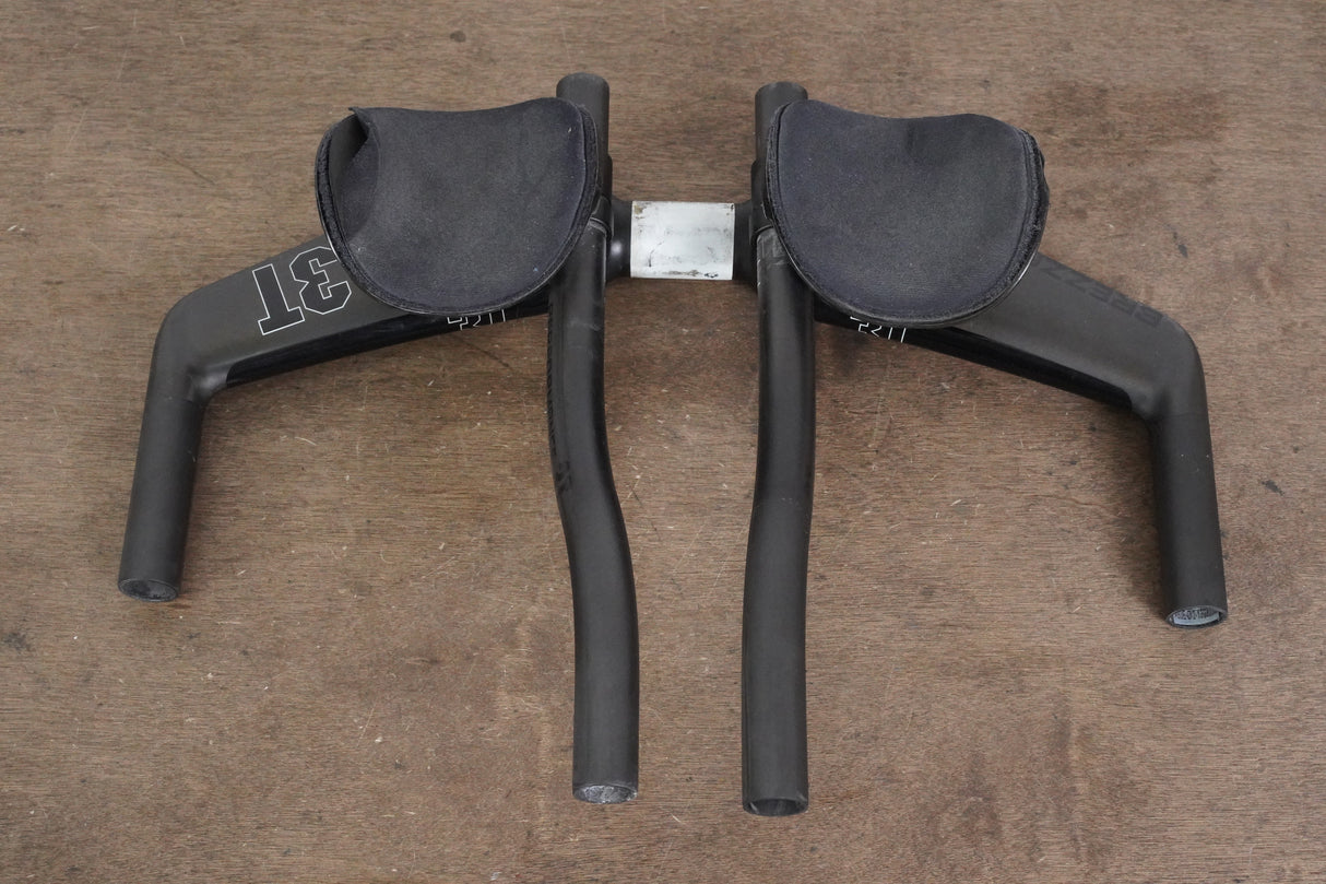 40cm 3T Brezza II Team Carbon Base Bar + Carbon 3T Extensions TT Triathlon Handlebar