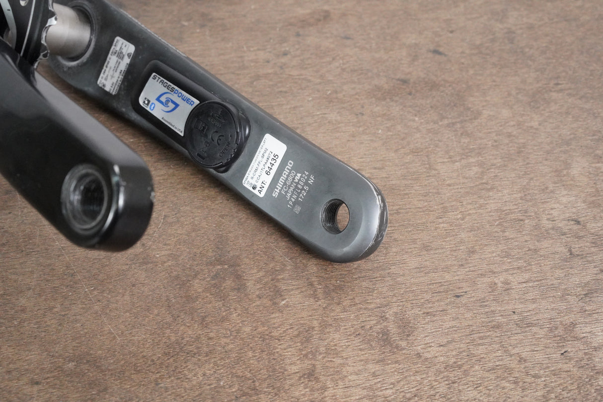 172.5mm 50/34T FC-RS500/Ultegra FC-6800 Stages Power Meter Crankset