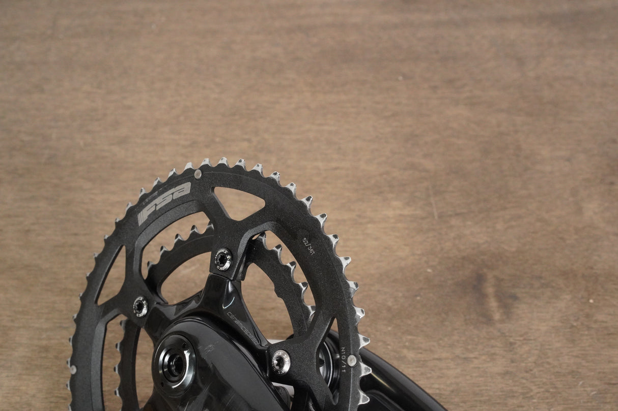 172.5mm 52/36T BB30 Specialized S-WORKS Dual Power Meter Carbon Road Crankset