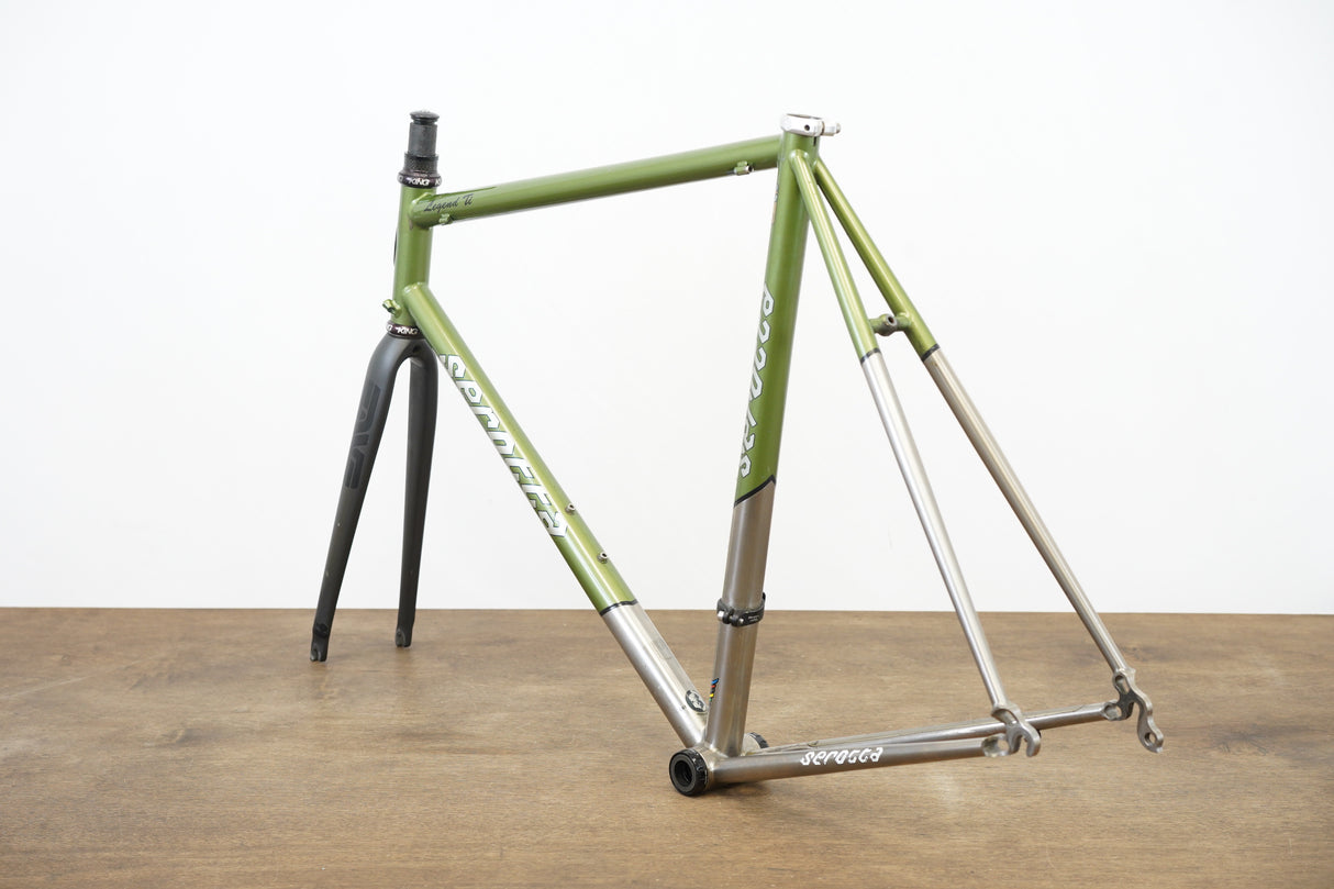 L (Large) Serotta Legend II Ti ENVE Titanium Carbon Rim Brake Frameset