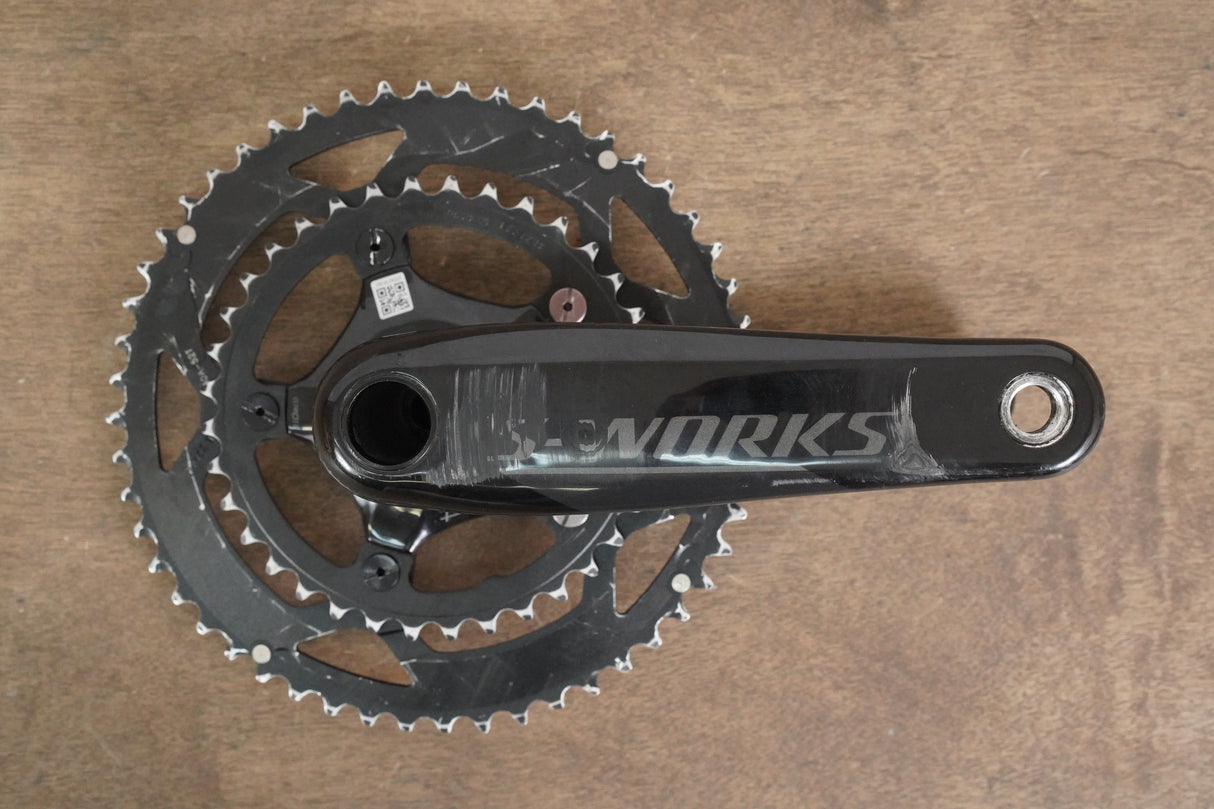 172.5mm 52/36T BB30 Specialized S-WORKS Dual Power Meter Carbon Road Crankset