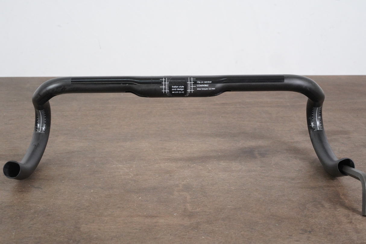 44cm 3T Ergonova Team Stealth Carbon Compact Road Handlebar 31.8mm