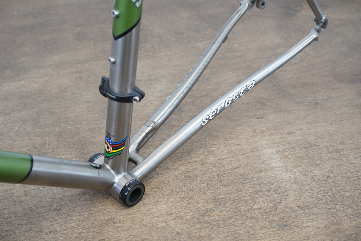 L (Large) Serotta Legend II Ti ENVE Titanium Carbon Rim Brake Frameset