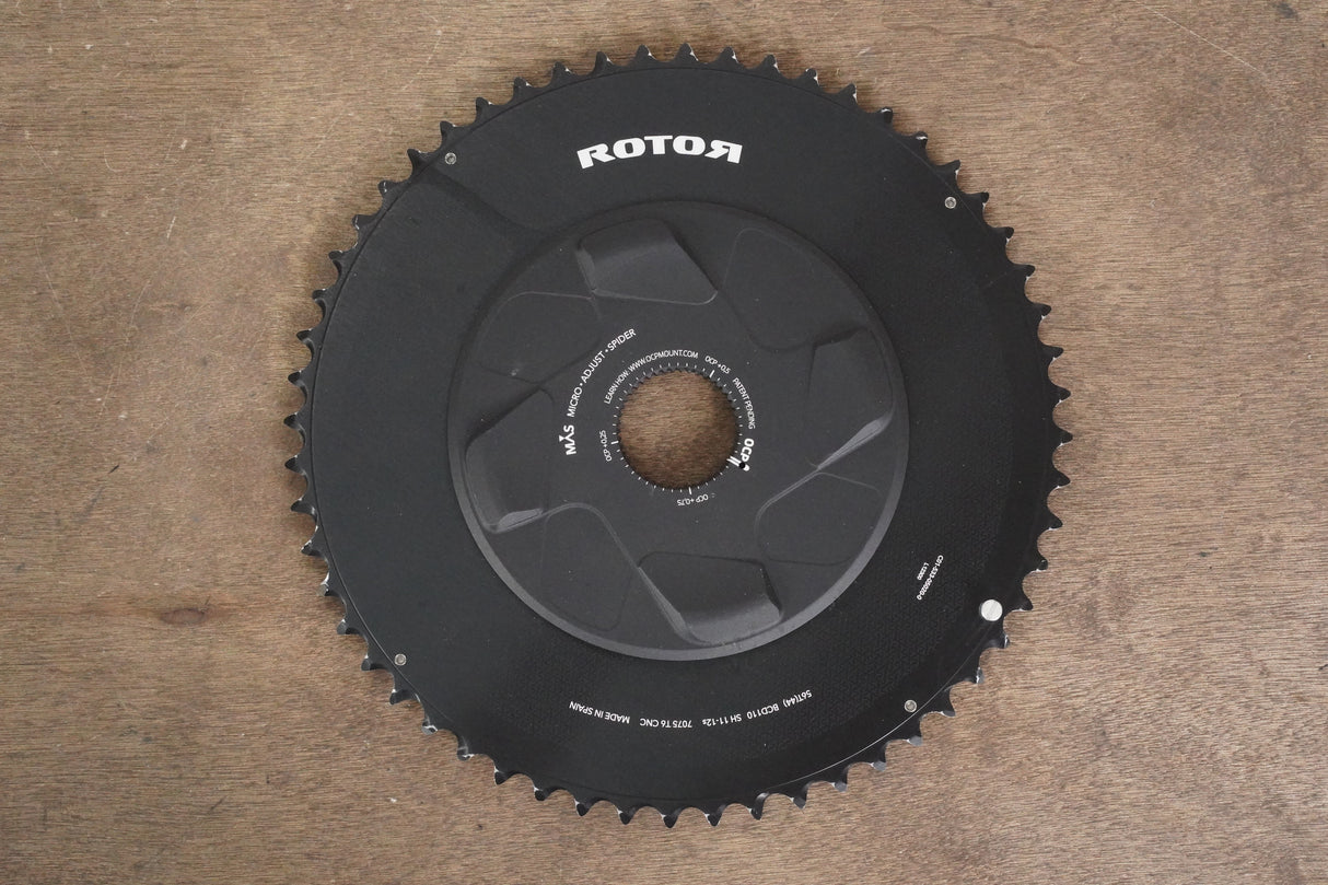 56T Rotor Chainring + MAS OCP Spider For Rotor Direct Mount