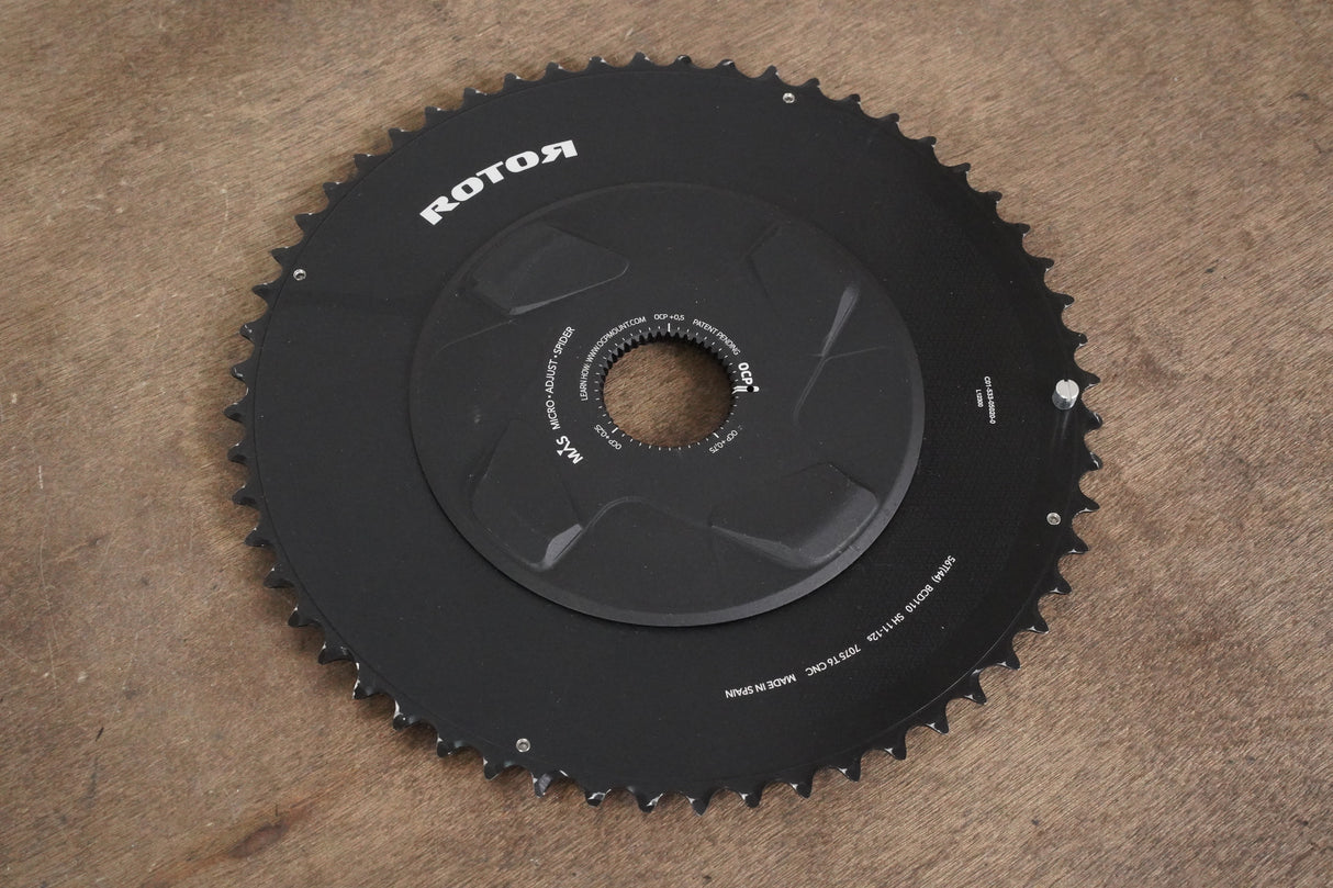 56T Rotor Chainring + MAS OCP Spider For Rotor Direct Mount
