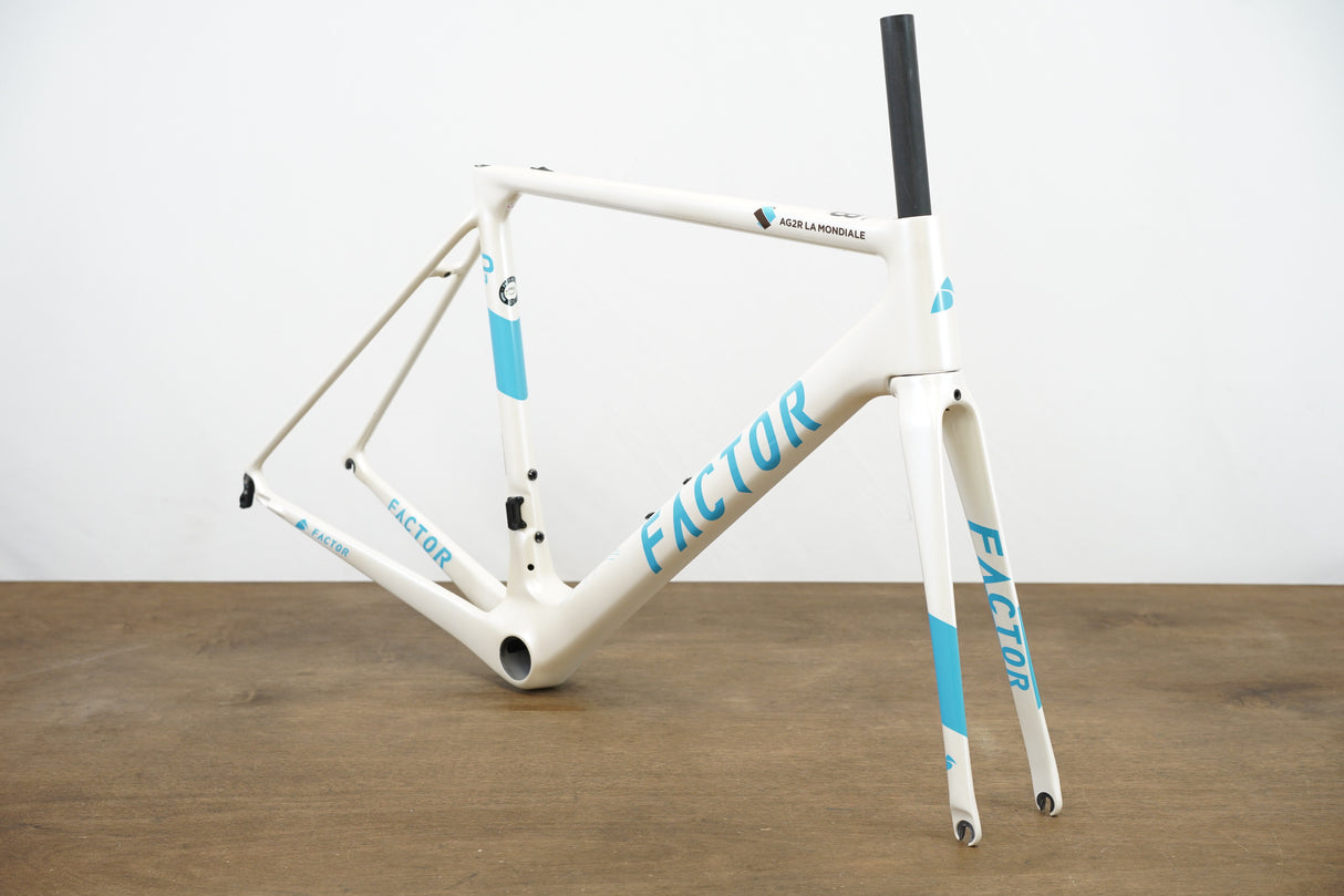 NEW 54cm Factor O2 Carbon Rim Brake Road Frameset