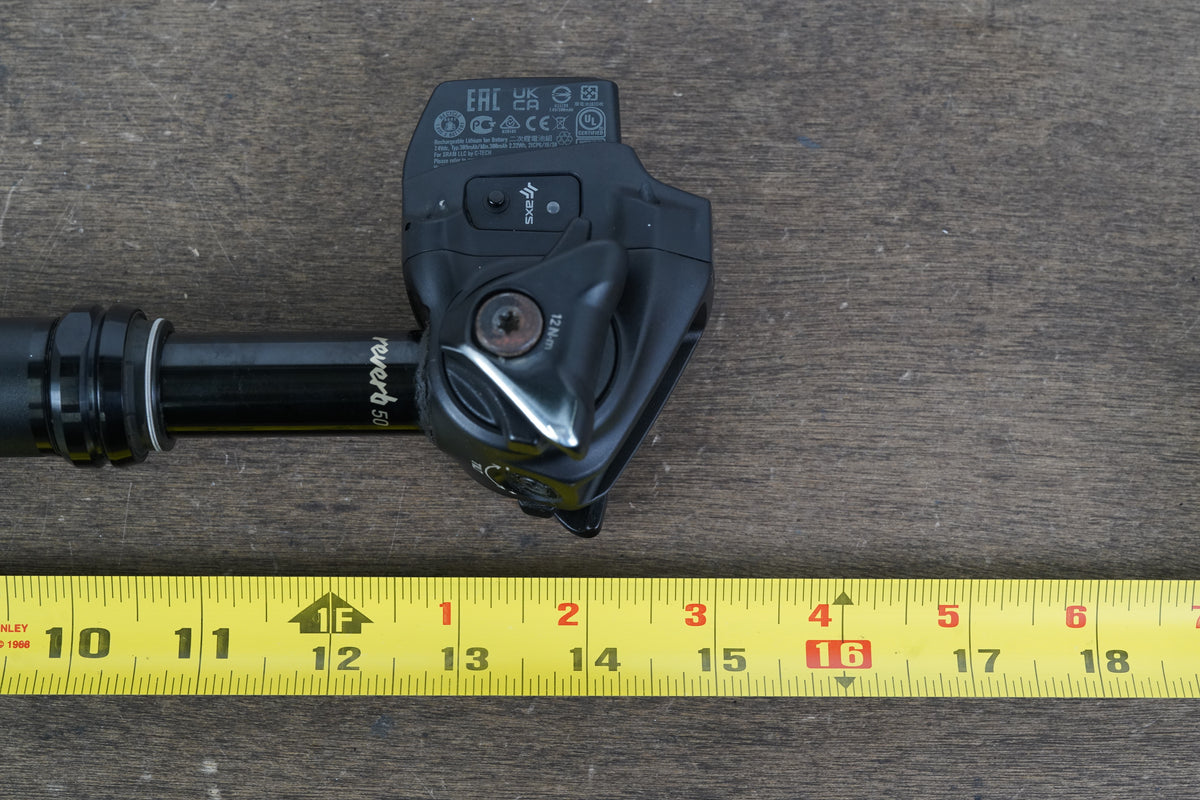 27.2mm RockShox Reverb XPLR AXS 50mm 0 Setback Wireless Dropper Seatpost 562g