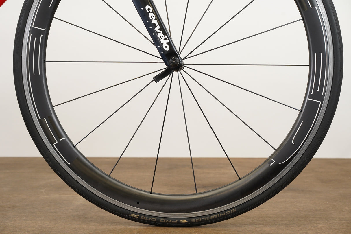 2019 48cm Cervelo P3 Ultegra R8050 Di2 HED Carbon TT Triathlon Rim Brake Bike