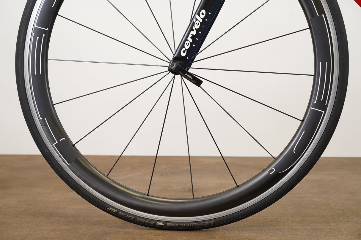 2019 48cm Cervelo P3 Ultegra R8050 Di2 HED Carbon TT Triathlon Rim Brake Bike