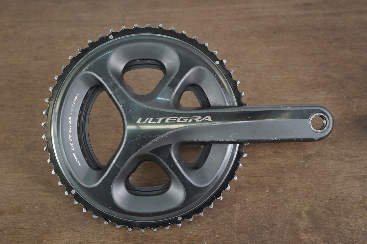 170mm 52/36T Shimano Ultegra FC-6800/R8000 11 Speed Crankset