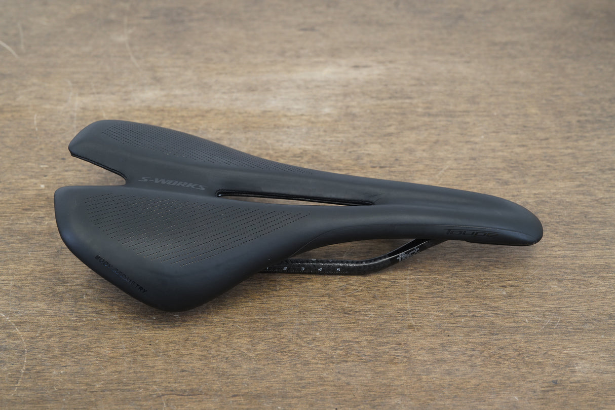 143mm Specialized S-WORKS Toupe Carbon Rail Road Saddle 149g