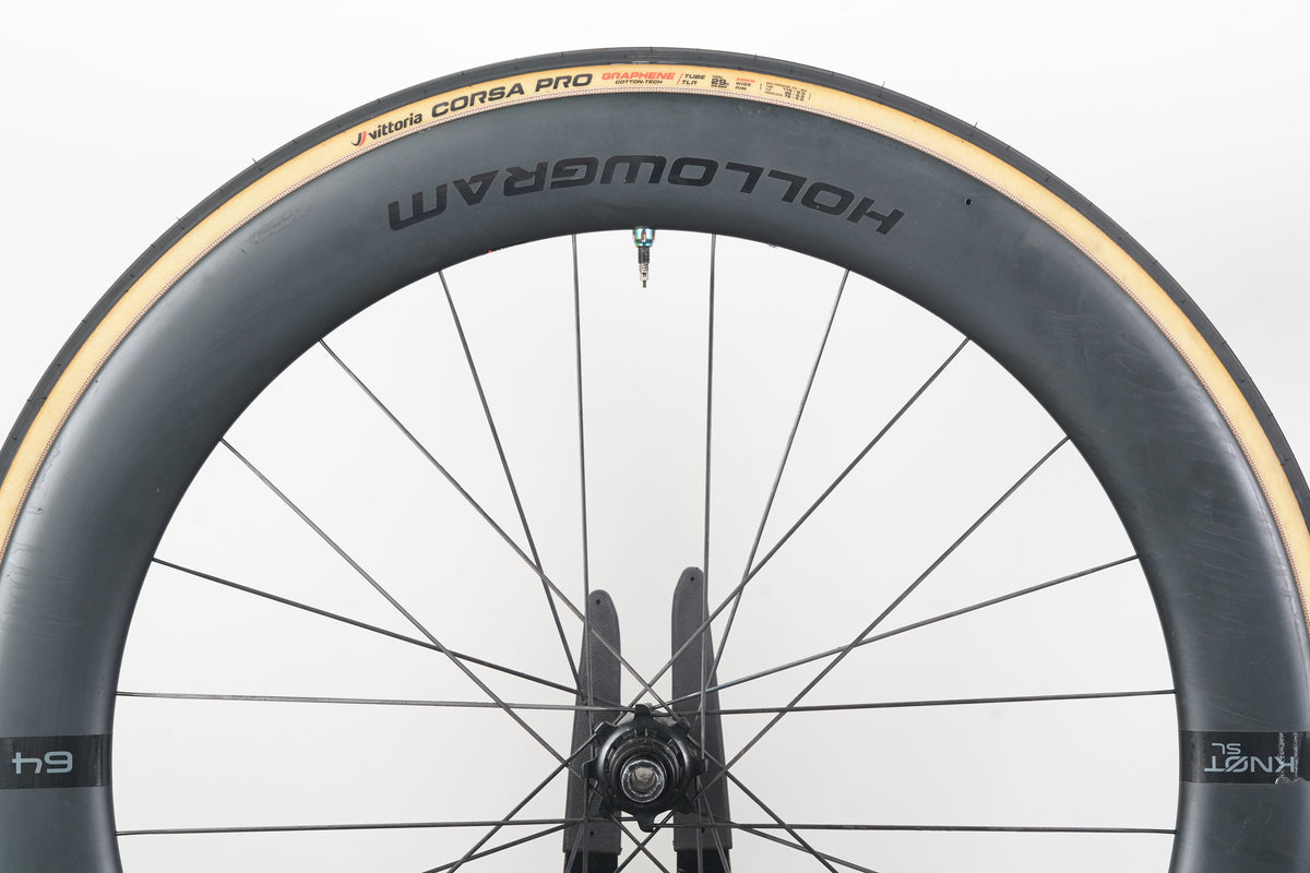 Cannondale HollowGram Knot SL 64 Carbon Tubeless Disc Brake Wheelset XDR 12 Speed