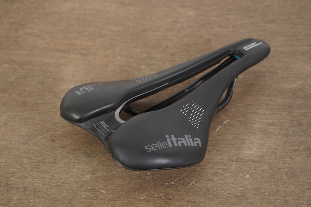 145mm Selle Italia SLR Superflow Boost Manganese Rail Road Saddle 215g