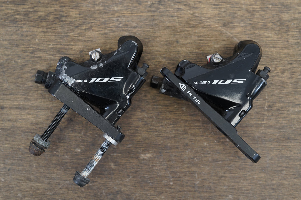 Shimano 105 BR-R7070 Flat Mount Hydraulic Disc Brake Road Calipers 7070