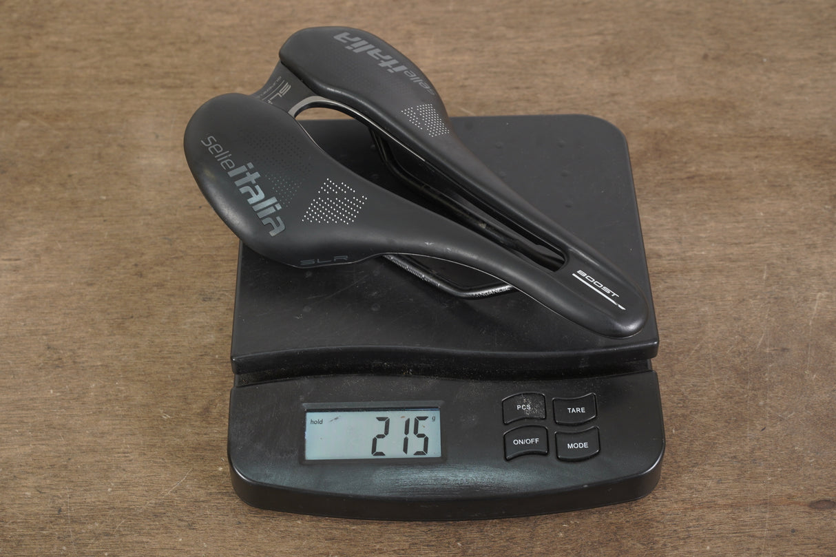 145mm Selle Italia SLR Superflow Boost Manganese Rail Road Saddle 215g