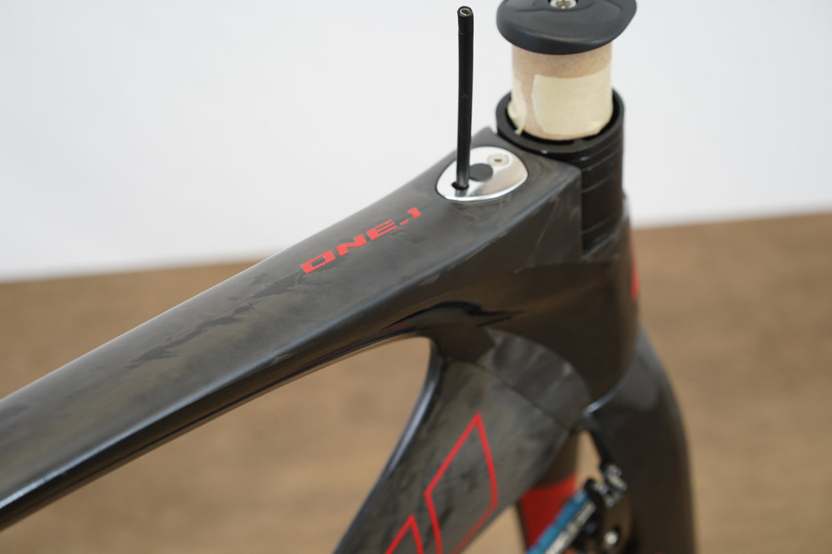 S (Small) Fuji Norcom Straight 1.1 Carbon Fiber TT Triathalon Frameset