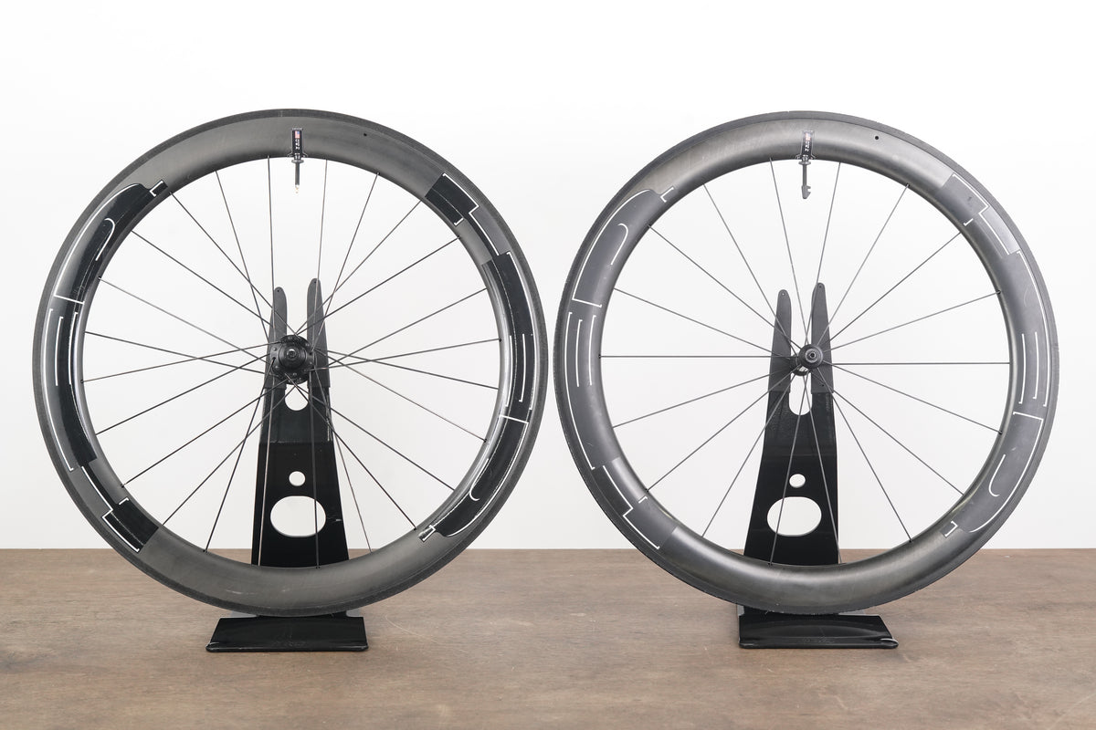 HED Jet 6+ Plus B;ack Series Carbon Tubeless Rim Brake Wheelset 11 Speed