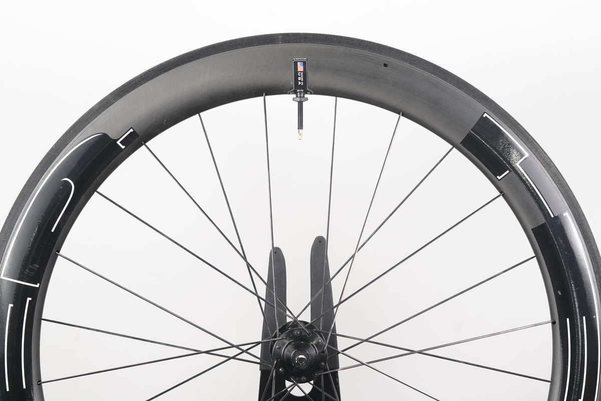 HED Jet 6+ Plus B;ack Series Carbon Tubeless Rim Brake Wheelset 11 Speed