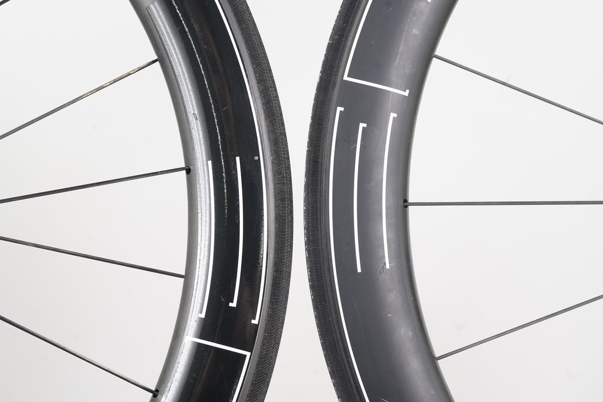 HED Jet 6+ Plus B;ack Series Carbon Tubeless Rim Brake Wheelset 11 Speed