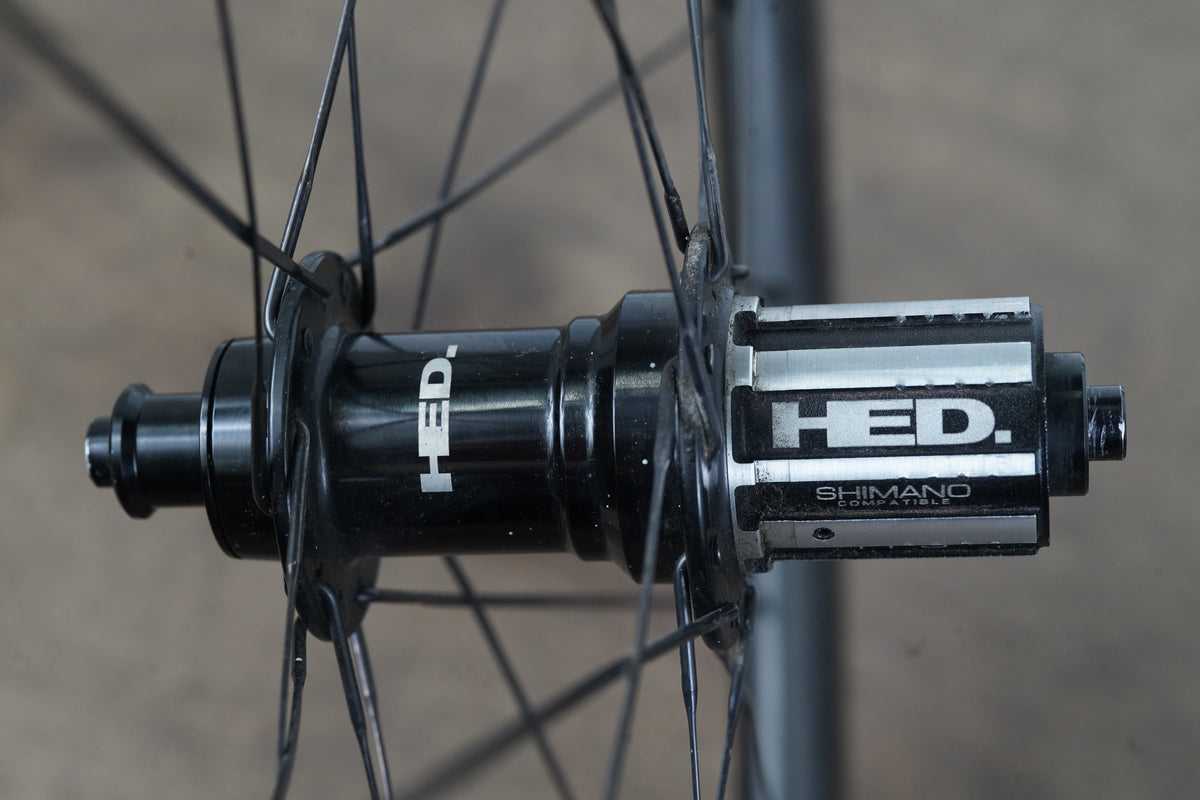 HED Jet 6+ Plus B;ack Series Carbon Tubeless Rim Brake Wheelset 11 Speed