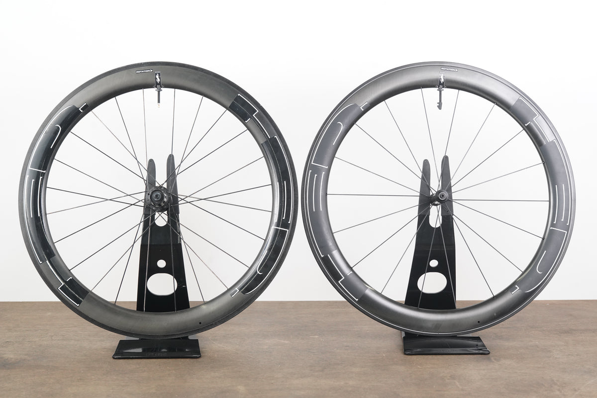 HED Jet 6+ Plus B;ack Series Carbon Tubeless Rim Brake Wheelset 11 Speed