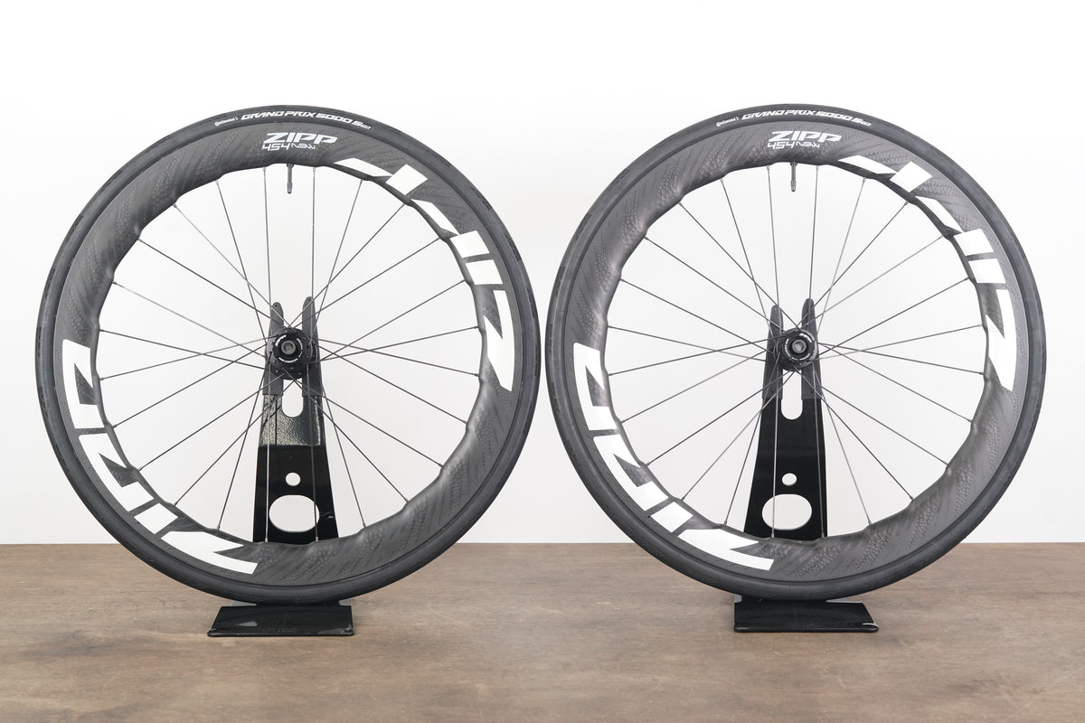 Zipp 454 NSW ZR1 Carbon Tubeless Clincher Disc Brake Wheelset XDR 12 speed