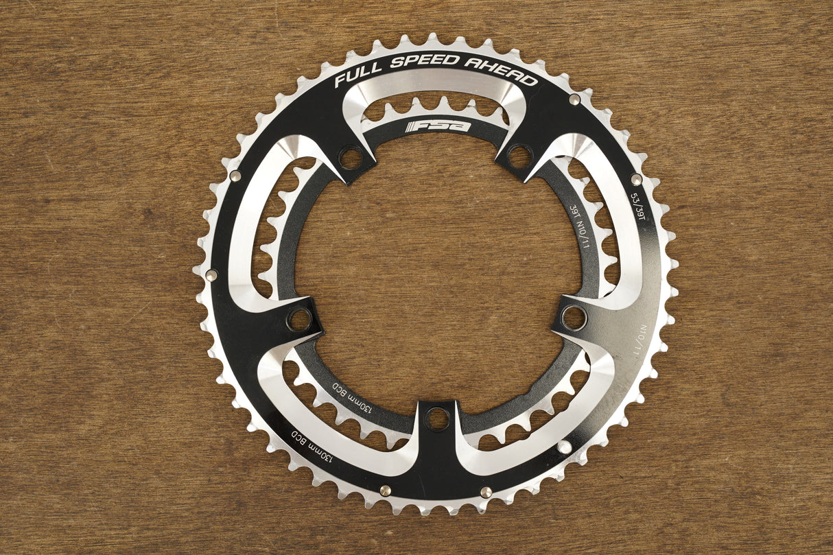53/39T 5x130mm BCD FSA 11 Speed Chainrings