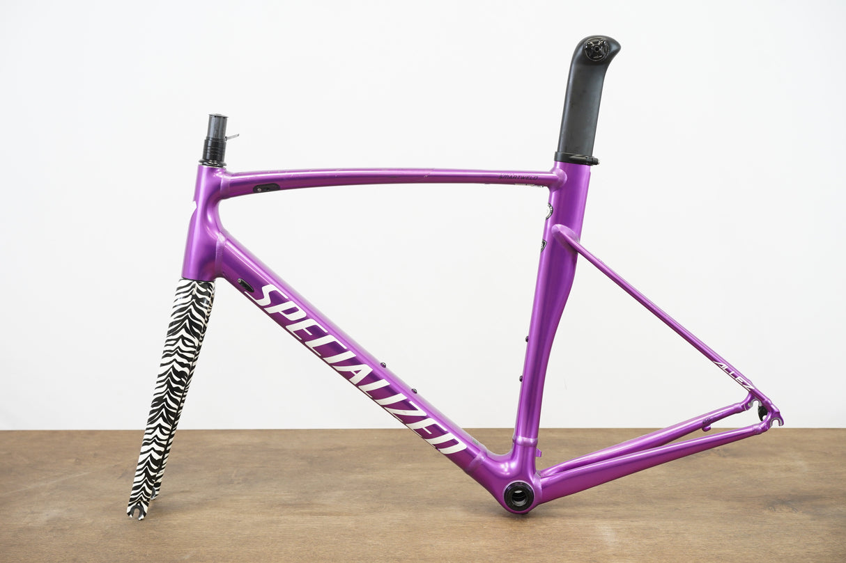 58cm Specialized Allez Sprint Zebra LTD Alloy Rim Road Frameset (Signed By Sagan)